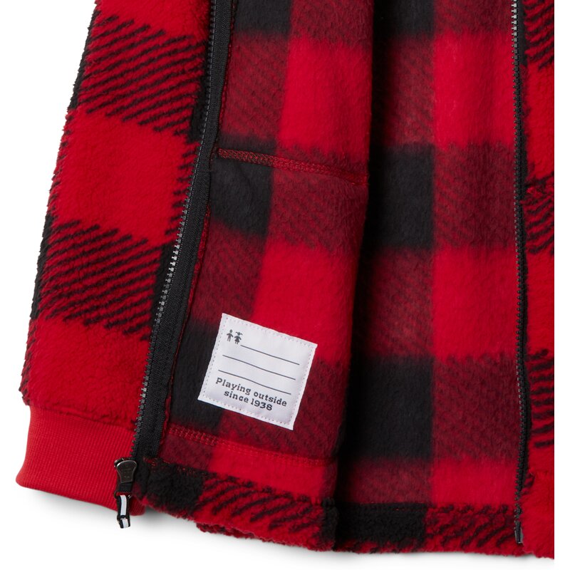 Куртка Unterjacke rugged ridge ii sherpa full zip Columbia, красный — фото 3