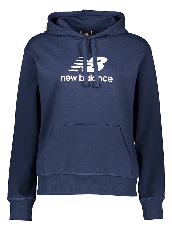 

New Balance Худи "Essentials" темно-синего цвета