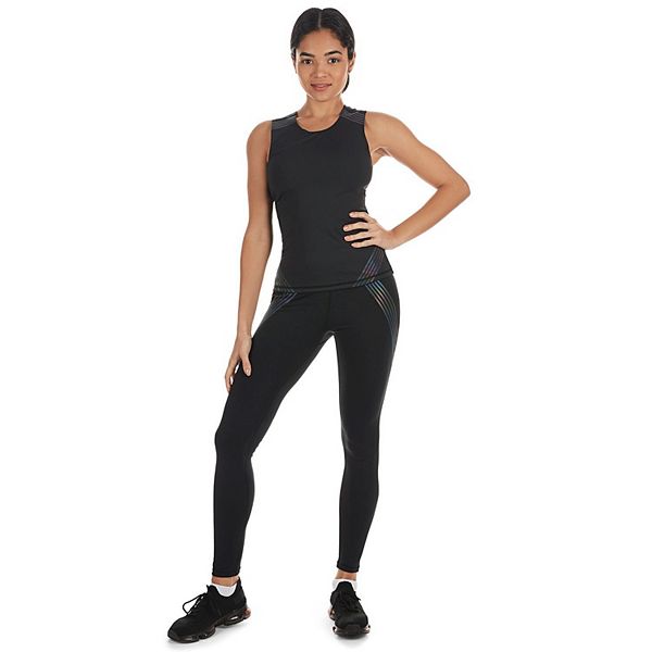 

Радужный светоотражающий атлетический топ Memoi