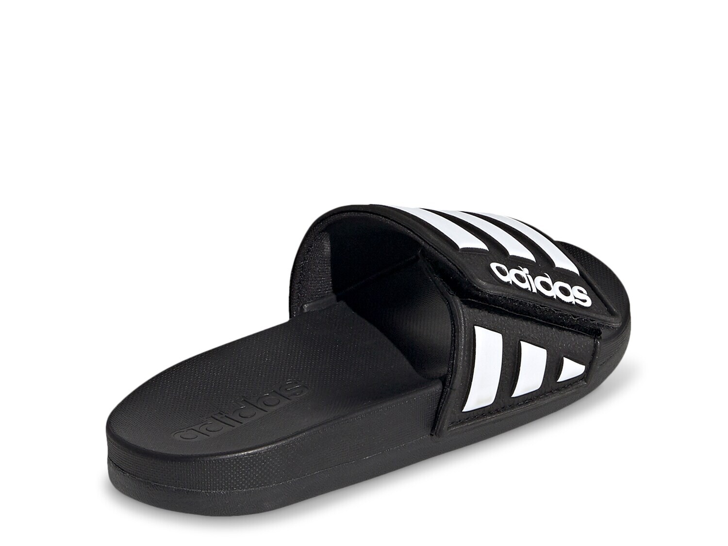 Сандалии детские Adidas Adilette Comfort Comfort, черно-белый — фото 2