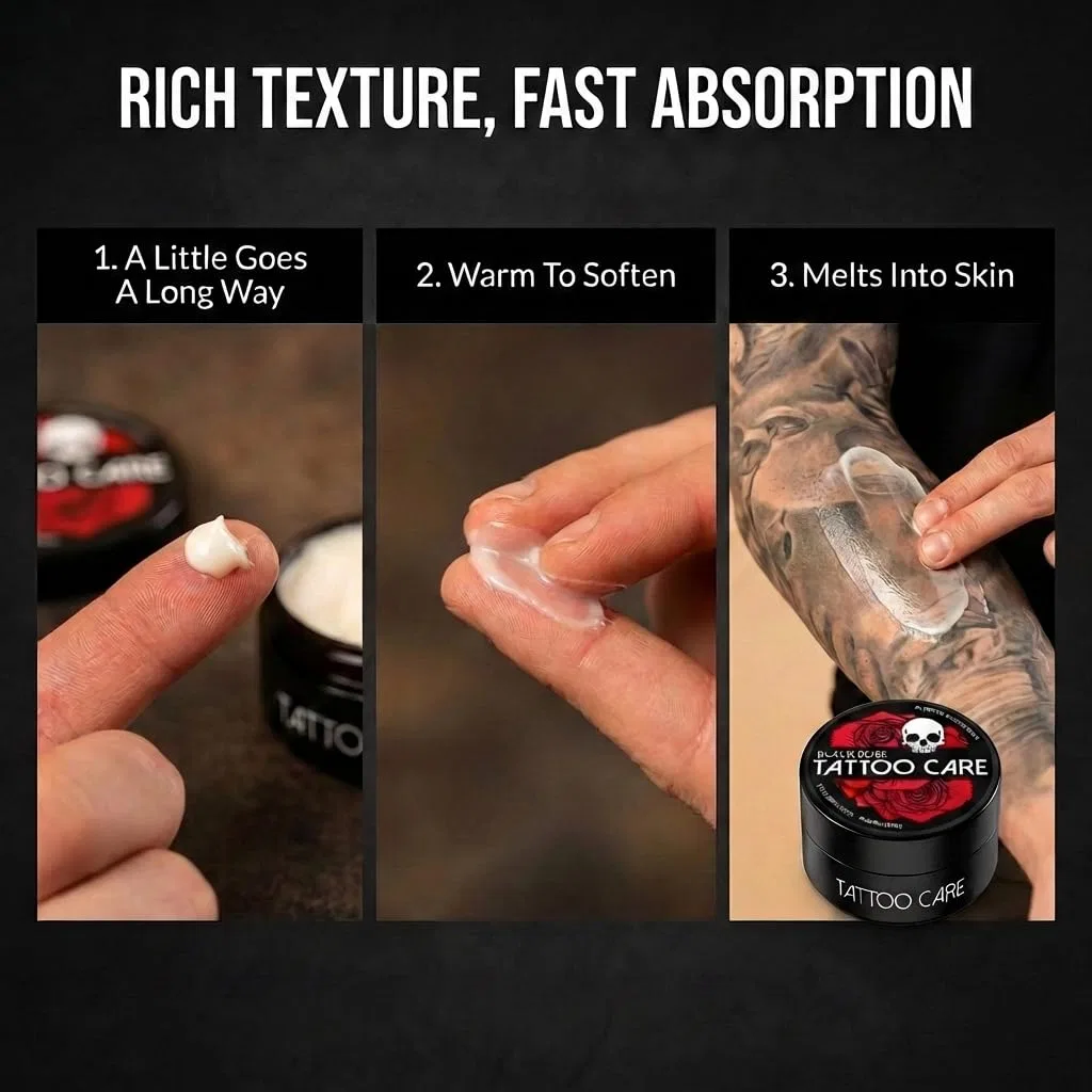 Крем для татуировок Black Rose от Tattoo Care, 2 x 35 г Tattoo Care — фото 3