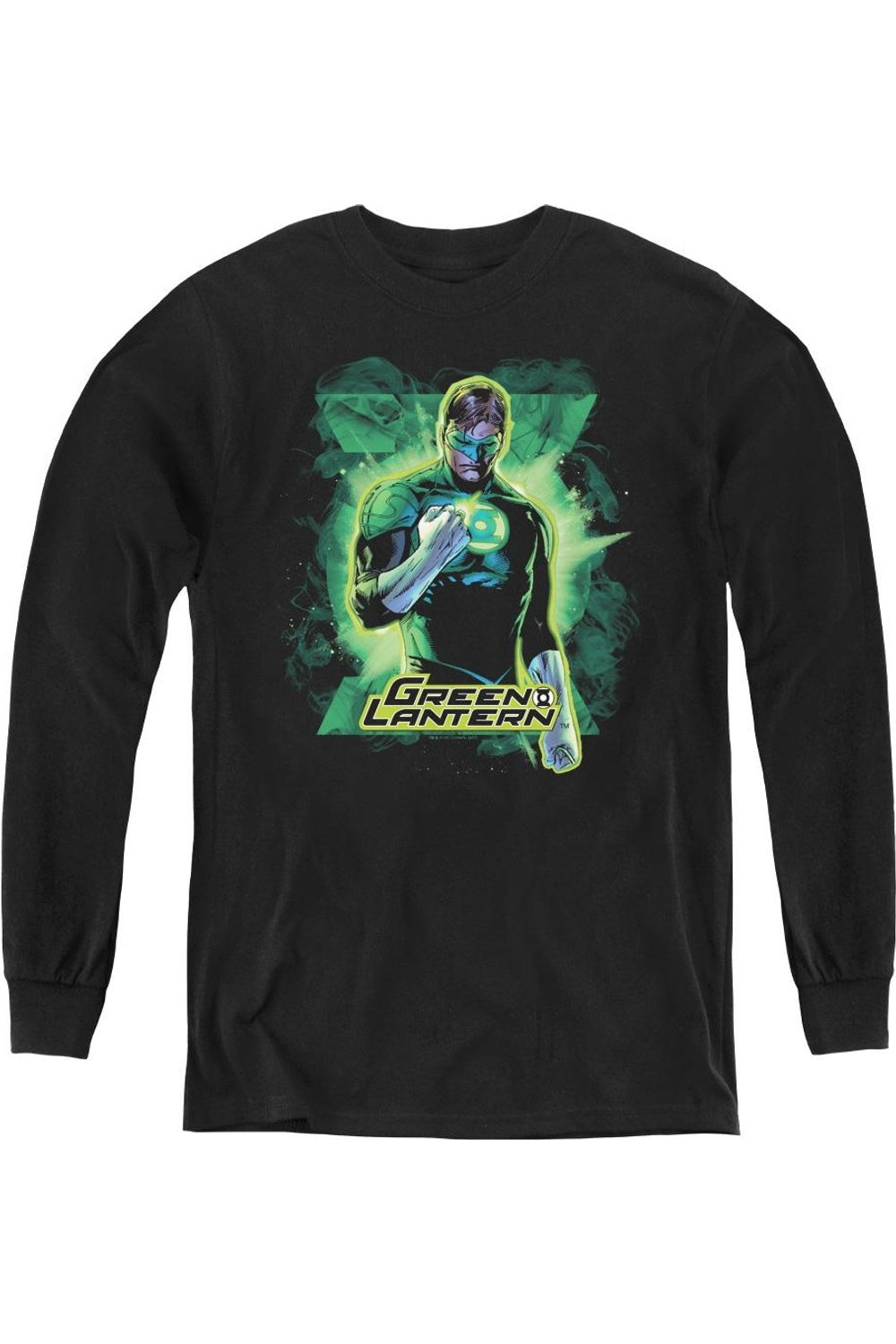 

Футболка с длинным рукавом Justice League of America Gl Brooding Youth Gildan, черный