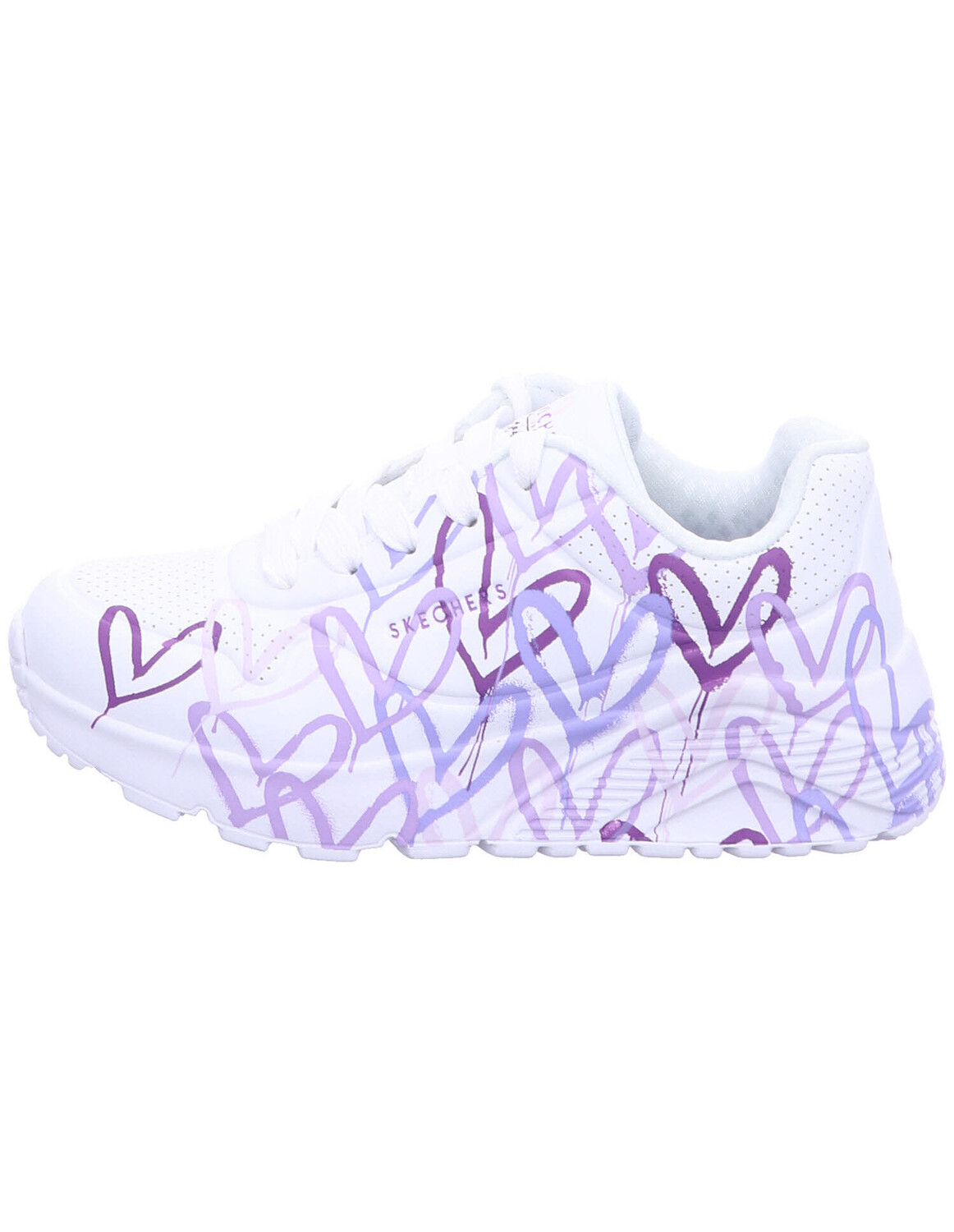 Низкие кроссовки Skechers UNO LITE SPREAD THE LOVE, белый — фото 3