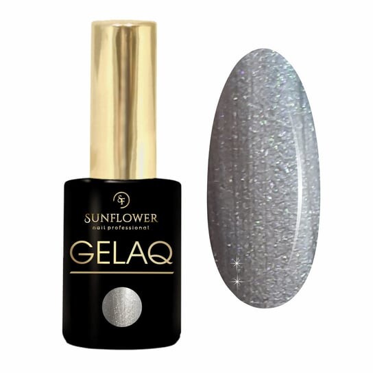 

УФ-гибридный лак Gelaq, Kameleon Grey 612 -, SUNFLOWER