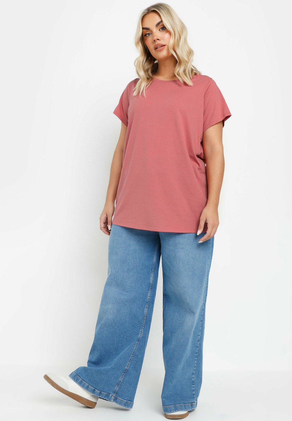 

Базовая футболка 3 PACK CORE Yours Clothing, светло-красный