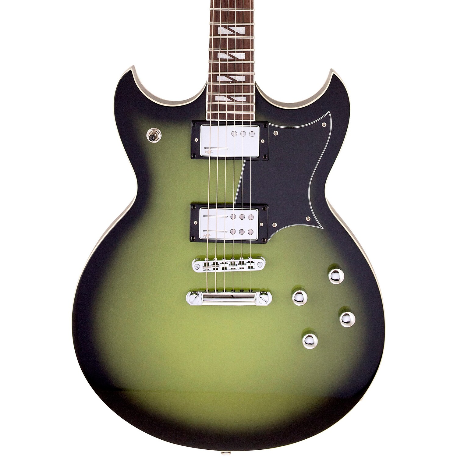 

Фирменная электрогитара Reverend Kyle Shatt Avocado Burst