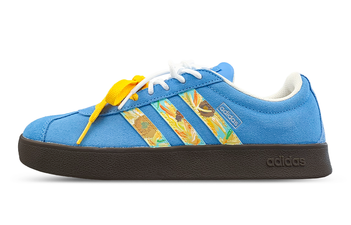 

Adidas VL COURT 2.0 Low top German Army Trainers Unisex желтый синий