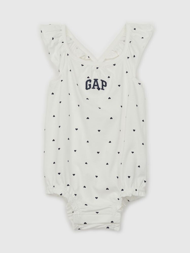 

Боди с рисунком Gap, белый