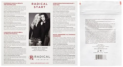 Набор для ухода за кожей Radical Skincare Radical Start Kit, 450 мл. — фото 3