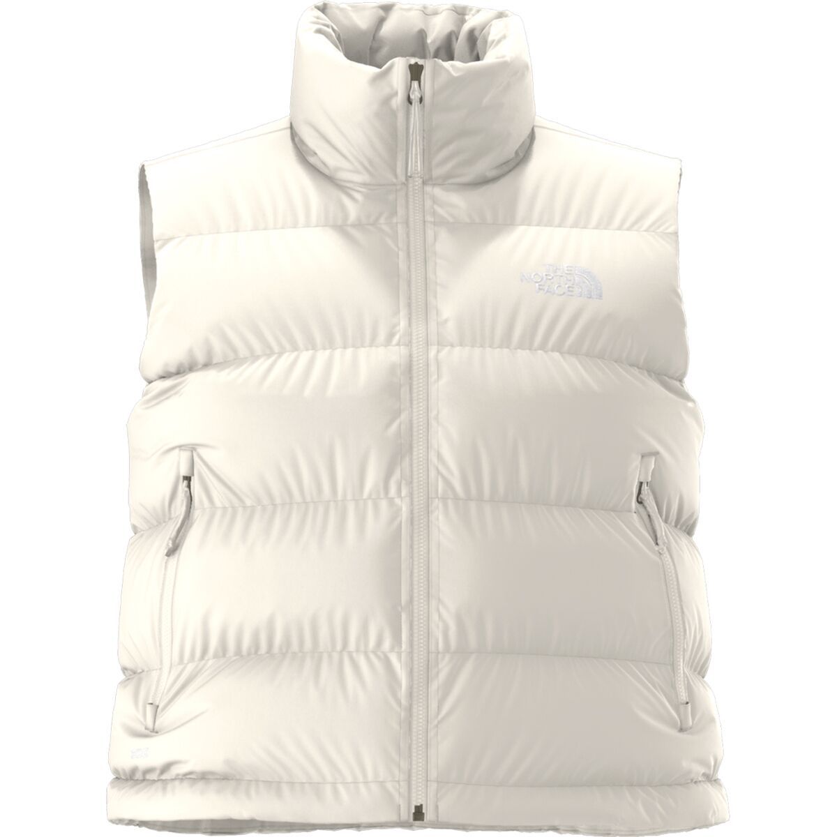 

Гидреналайт пуховая юбка-трапеция жилет The North Face, белый