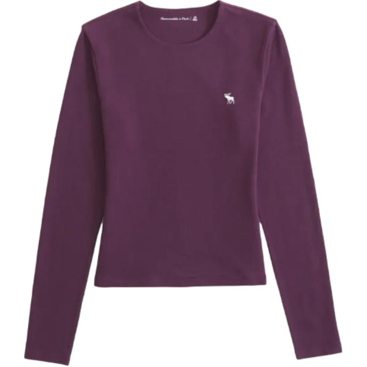 

Футболка женская Abercrombie＆Fitch, фиолетовый