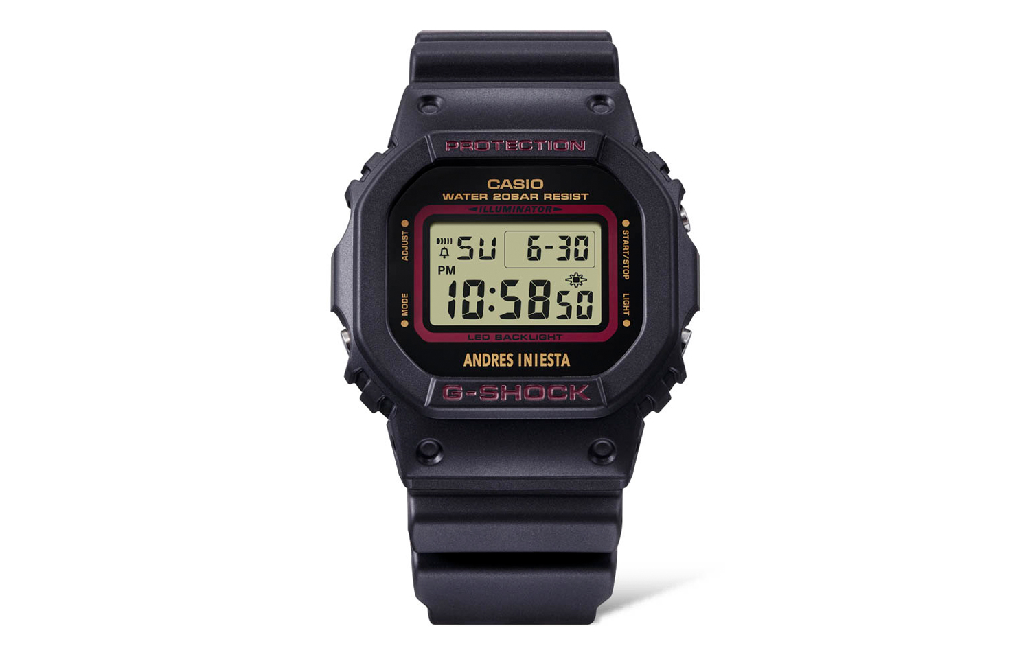 

Мужские часы G-SQUAD серии черные DW-5600AI-1 CASIO