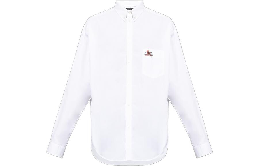 

Рубашка мужская белая Balenciaga, белый