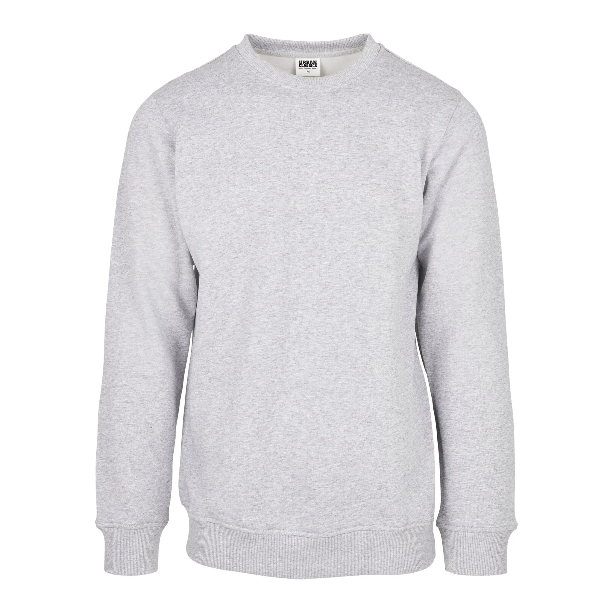

Свитер с круглым вырезом URBAN CLASSICS "URBAN Classics Men's Organic Basic Crew", серый