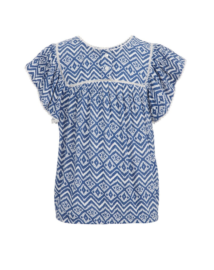 

Блуза WE Fashion Blouse, темно-синий