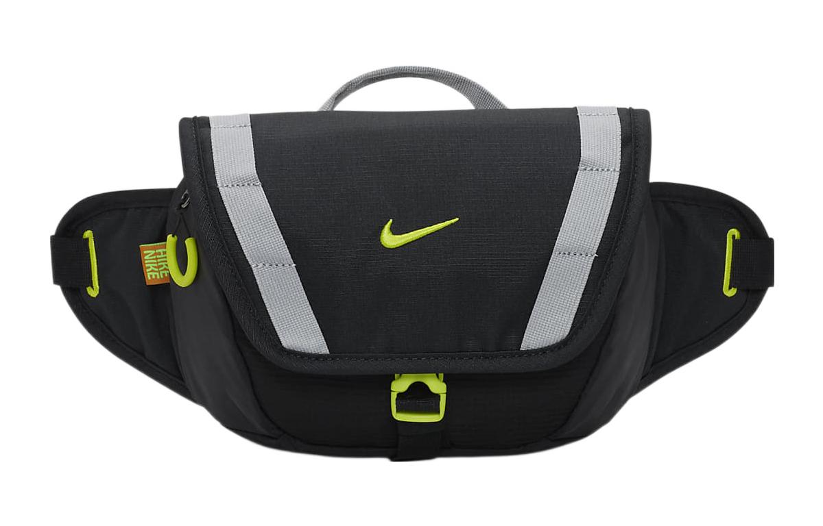 

Nike Одноплечевая набедренная сумка через плечо унисекс черно-серая