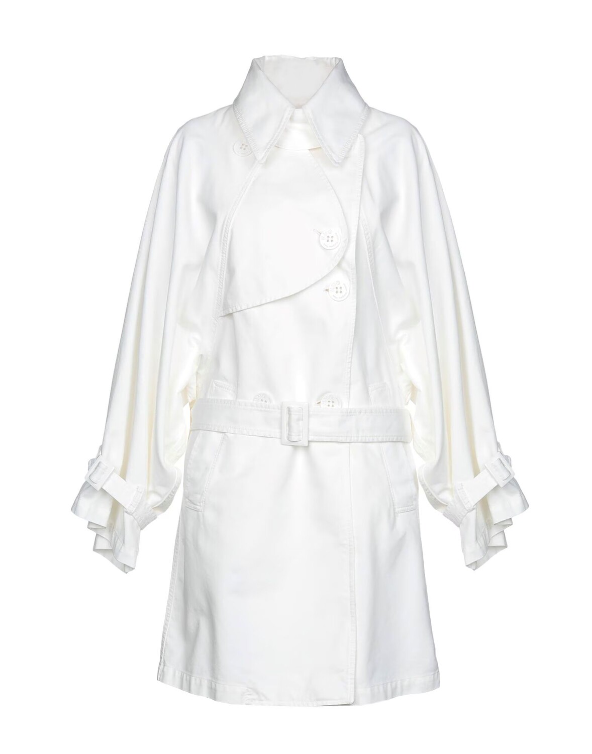 

Тренч Mm6 Maison Margiela, слоновая кость