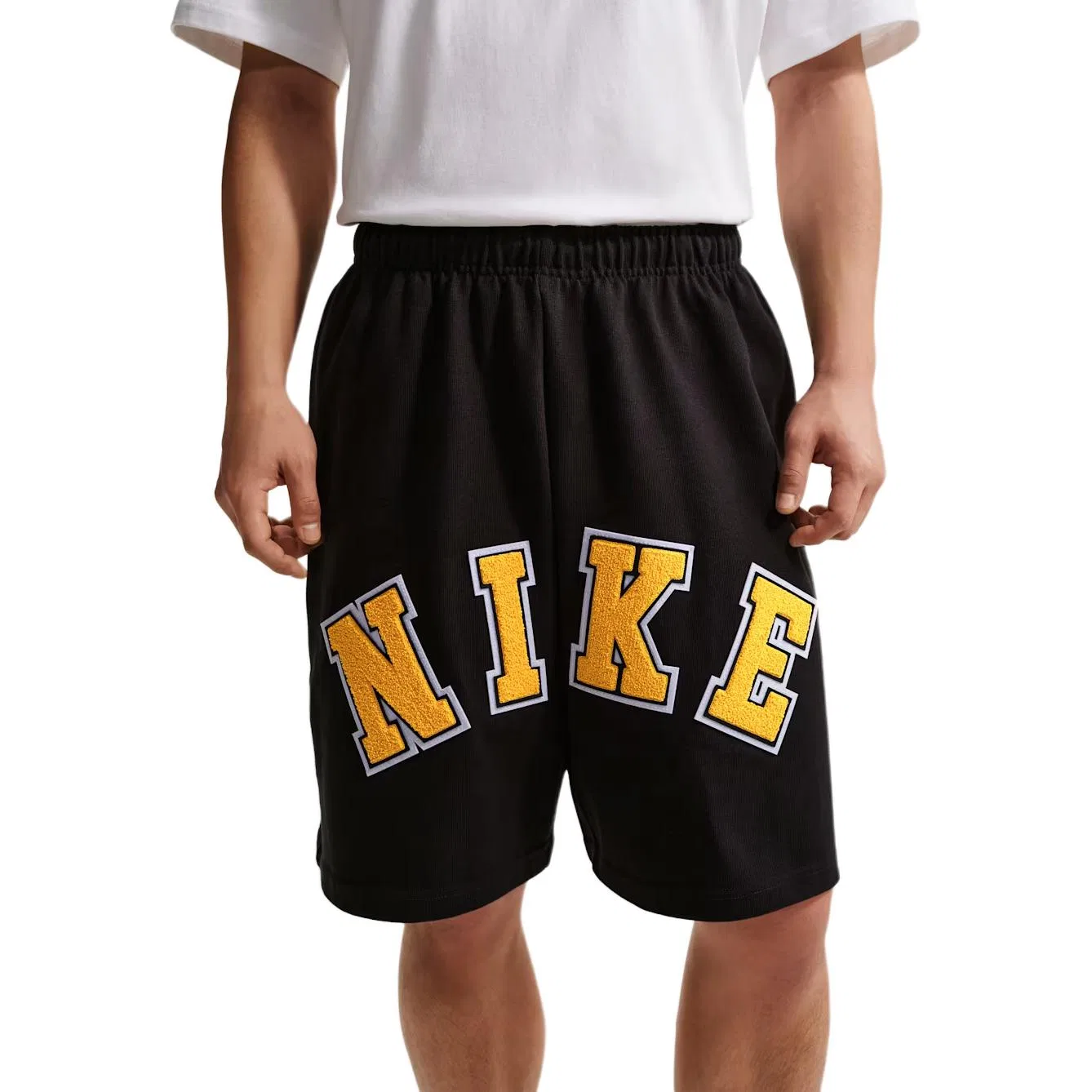 Шорты Life Men's Midweight Nike, Black/University Gold