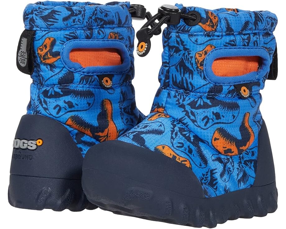 

Ботинки Bogs B-Moc Snow Cool Dinos, синий мульти