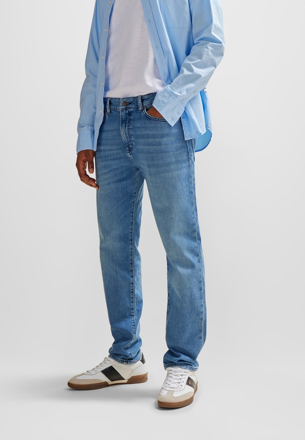 

Джинсы Straight Leg REMAINE BC BOSS, цвет bright blue