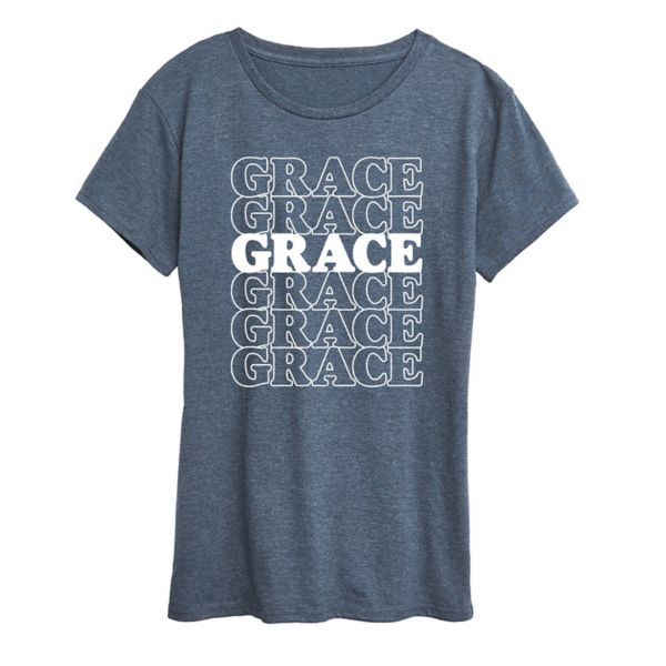

Женская футболка Grace с многослойным рисунком Unbranded, синий