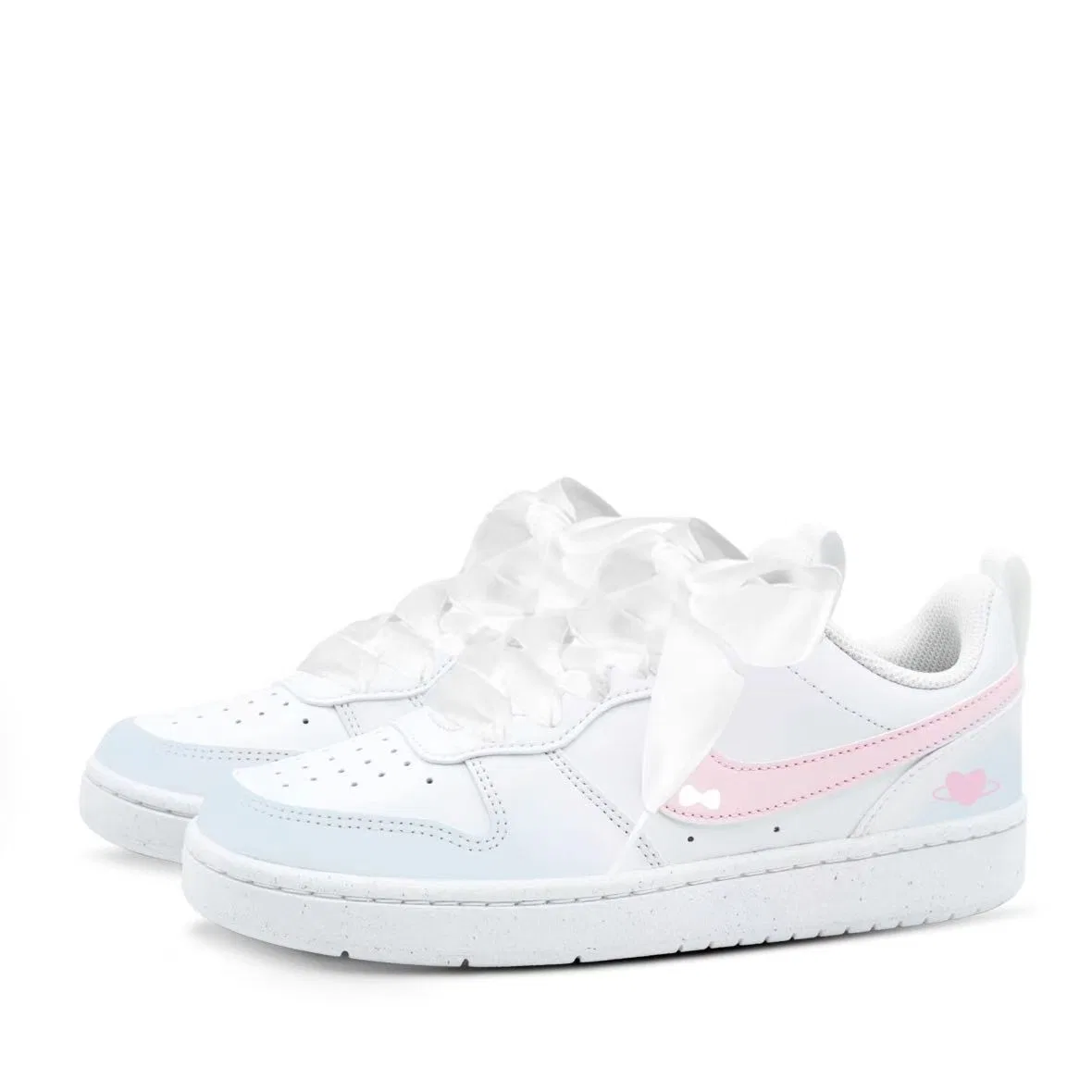 Детские кроссовки для скейтбординга Court Borough, Nike, Light Blue — фото 4