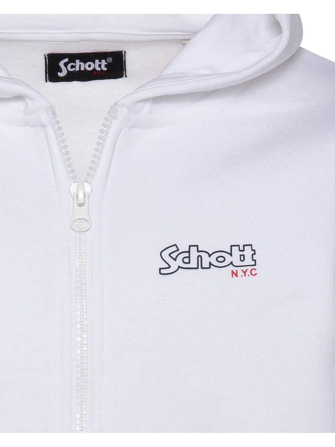 Белая толстовка Schott Nyc — фото 2