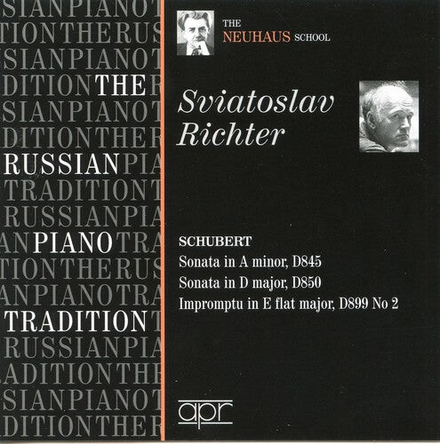 

CD диск Richter, Sviatoslav: Russian Piano Tradition - Neuhaus School