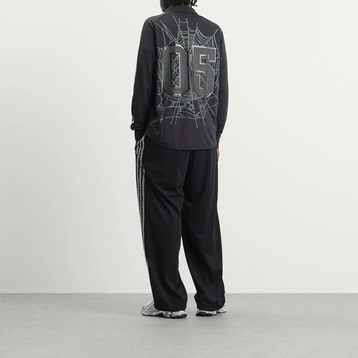 Футболка с длинным рукавом Sp5Der jersey Adidas, Black — фото 4