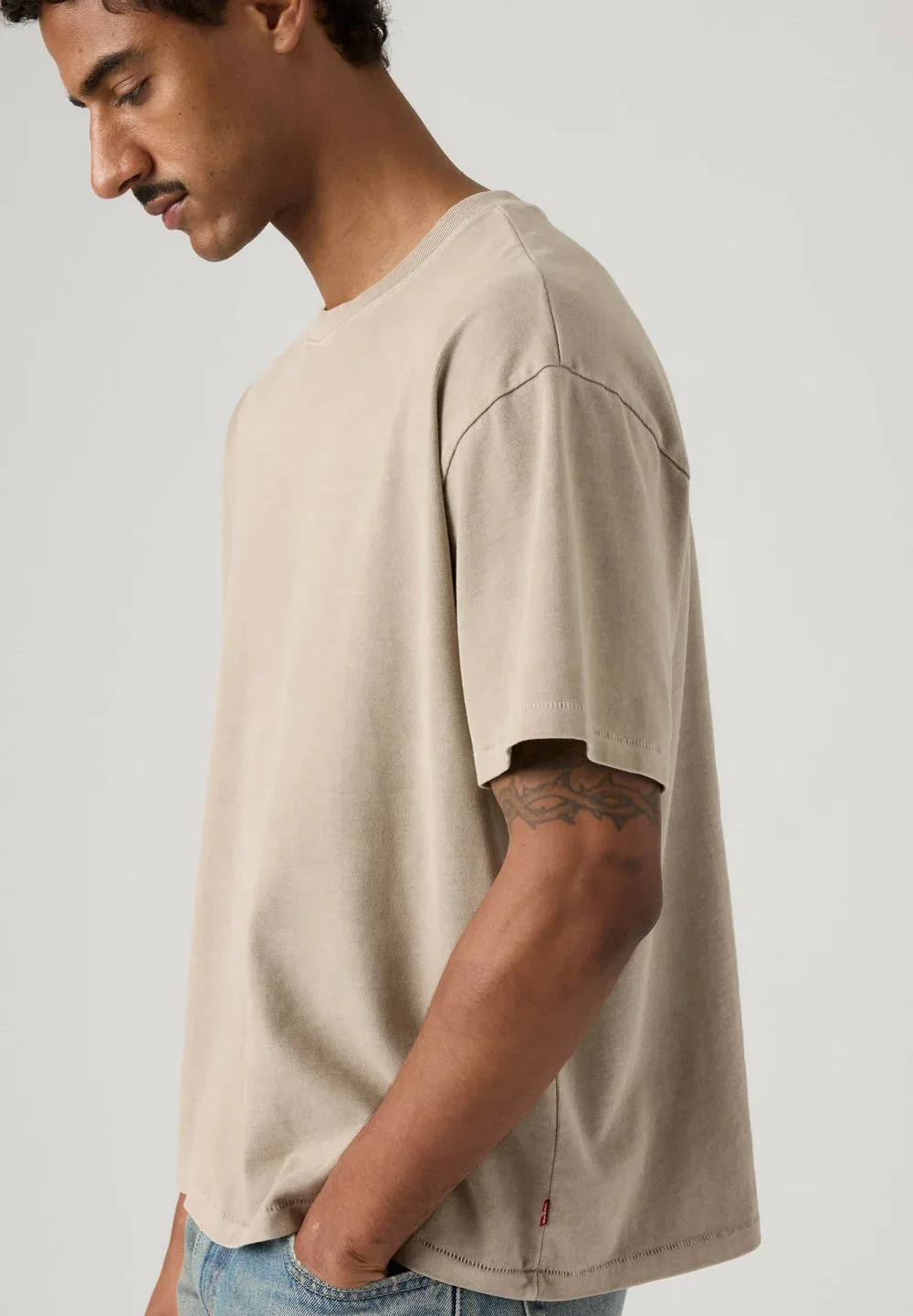Простая футболка Levi'S, Sheen Wash Nightfall Navy - Tans - — фото 3