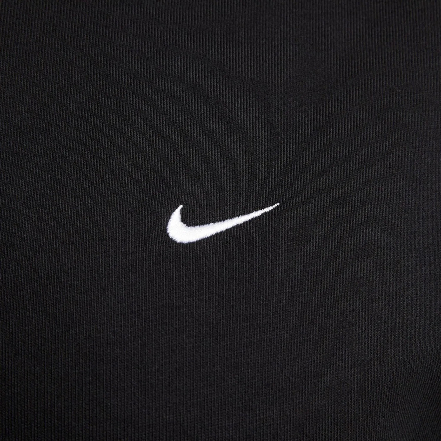 Мужская толстовка на флисе Nike Solo Swoosh, Black — фото 3