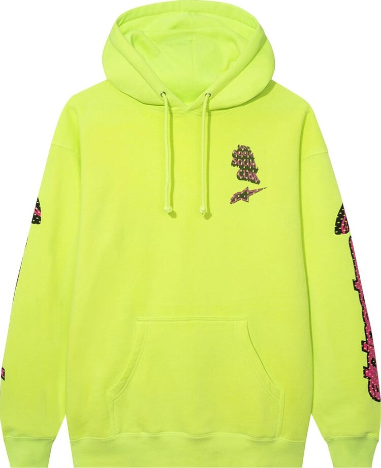 

Худи Anti Social Social Club x Alpine Stars Track Hoodie 'Neon Yellow', желтый