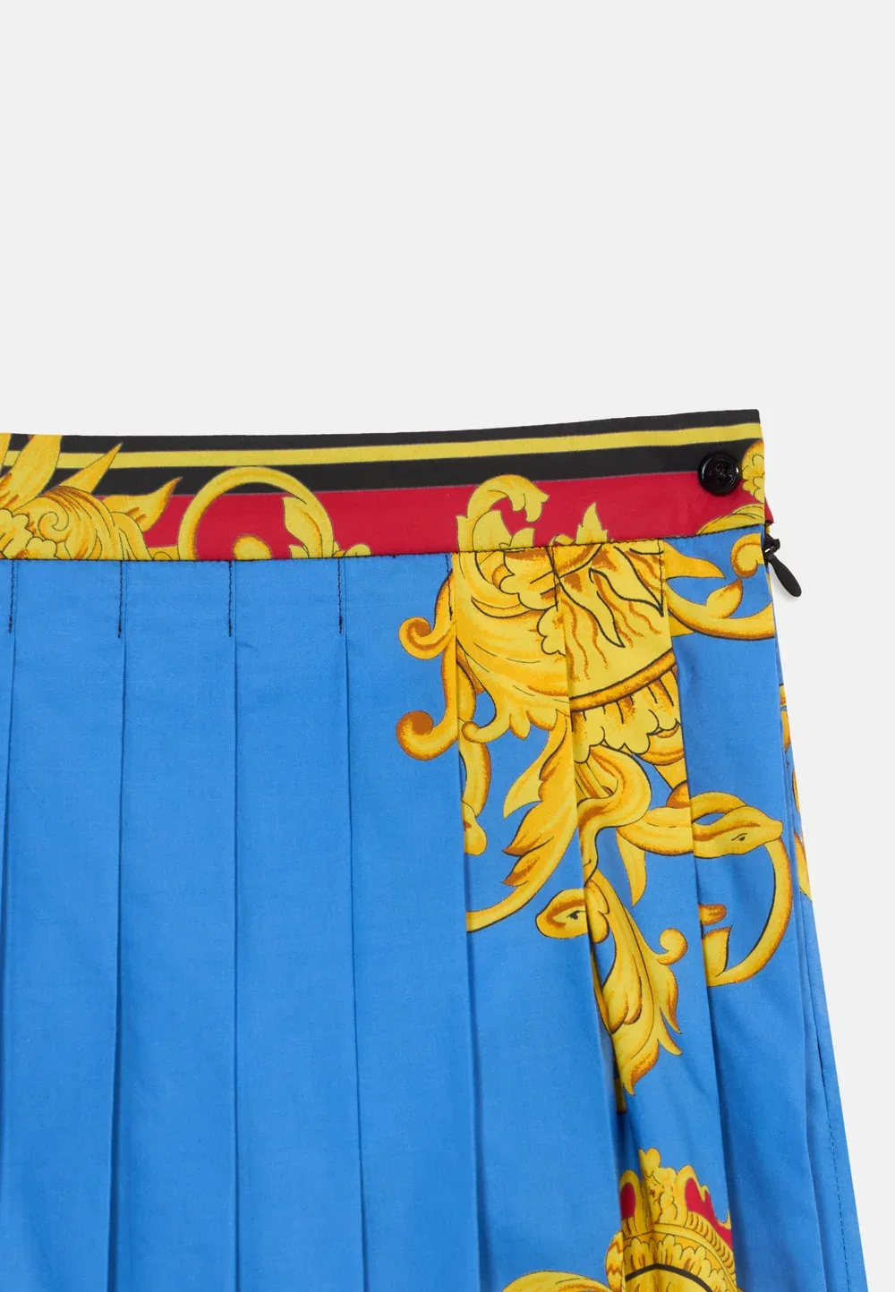 Юбка-Плиссе для детей Versace, Blu/Gold-Coloured — фото 4