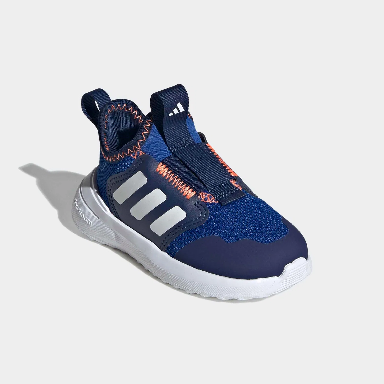 Детский слип-он кроссовки Cloudfoam Adidas Sportswear, Royal Blue/Ftwr White/Dark Blue