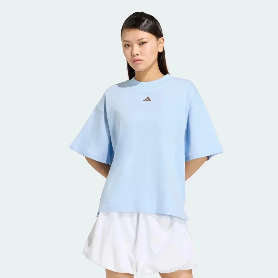 Женская футболка с длинным рукавом 3 Stripes Studio adidas, Синий
