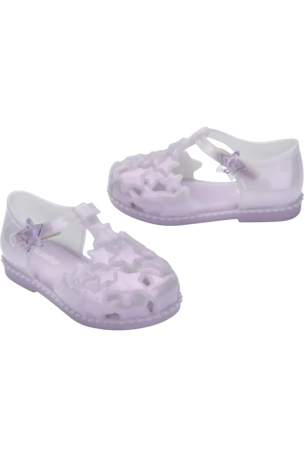 Сандалии для малышей на липучке Starry Mini Melissa, Pearly Lilac — фото 2