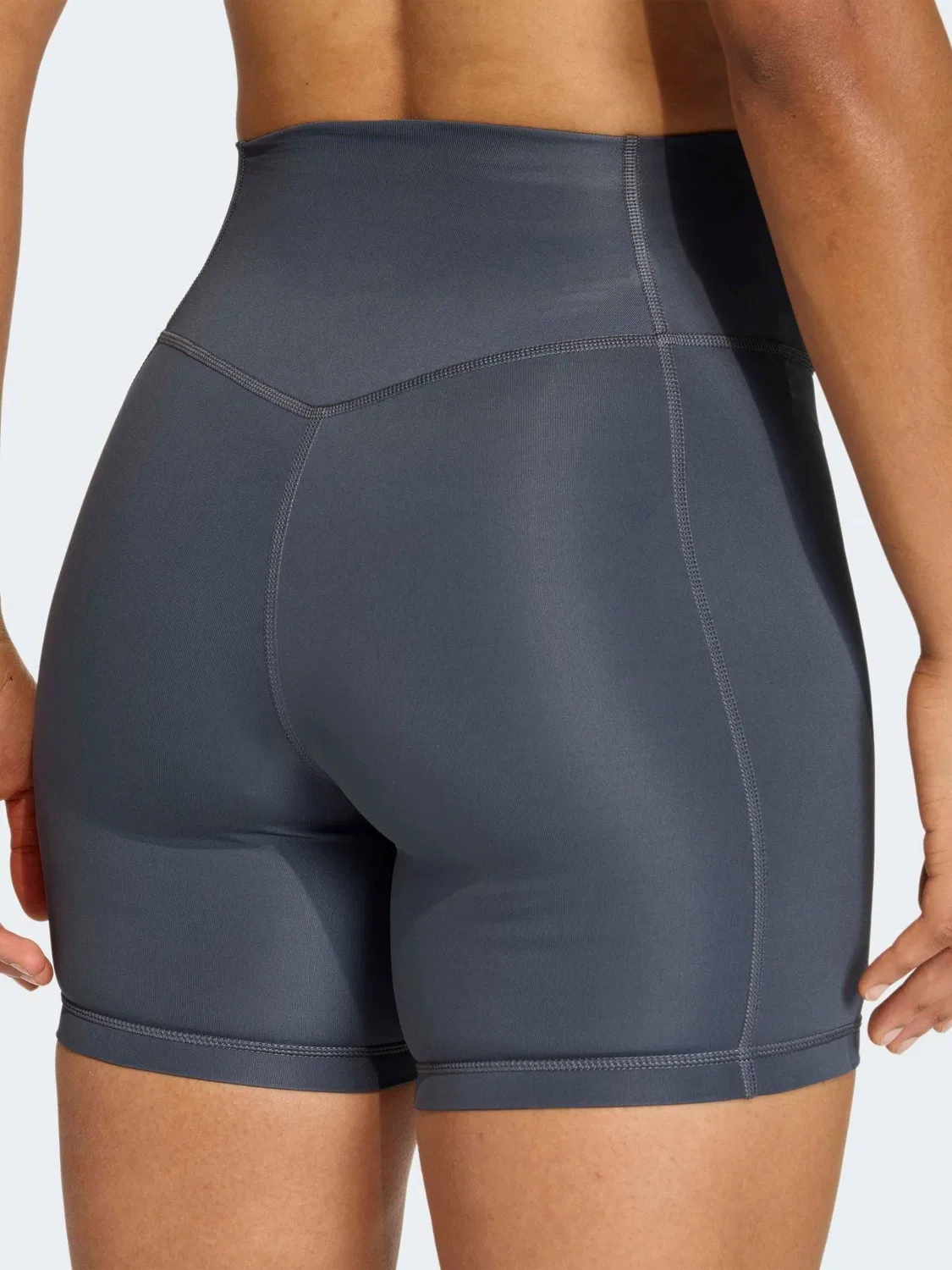 Леггинсы Optime Essentials Workout adidas, серый — фото 2