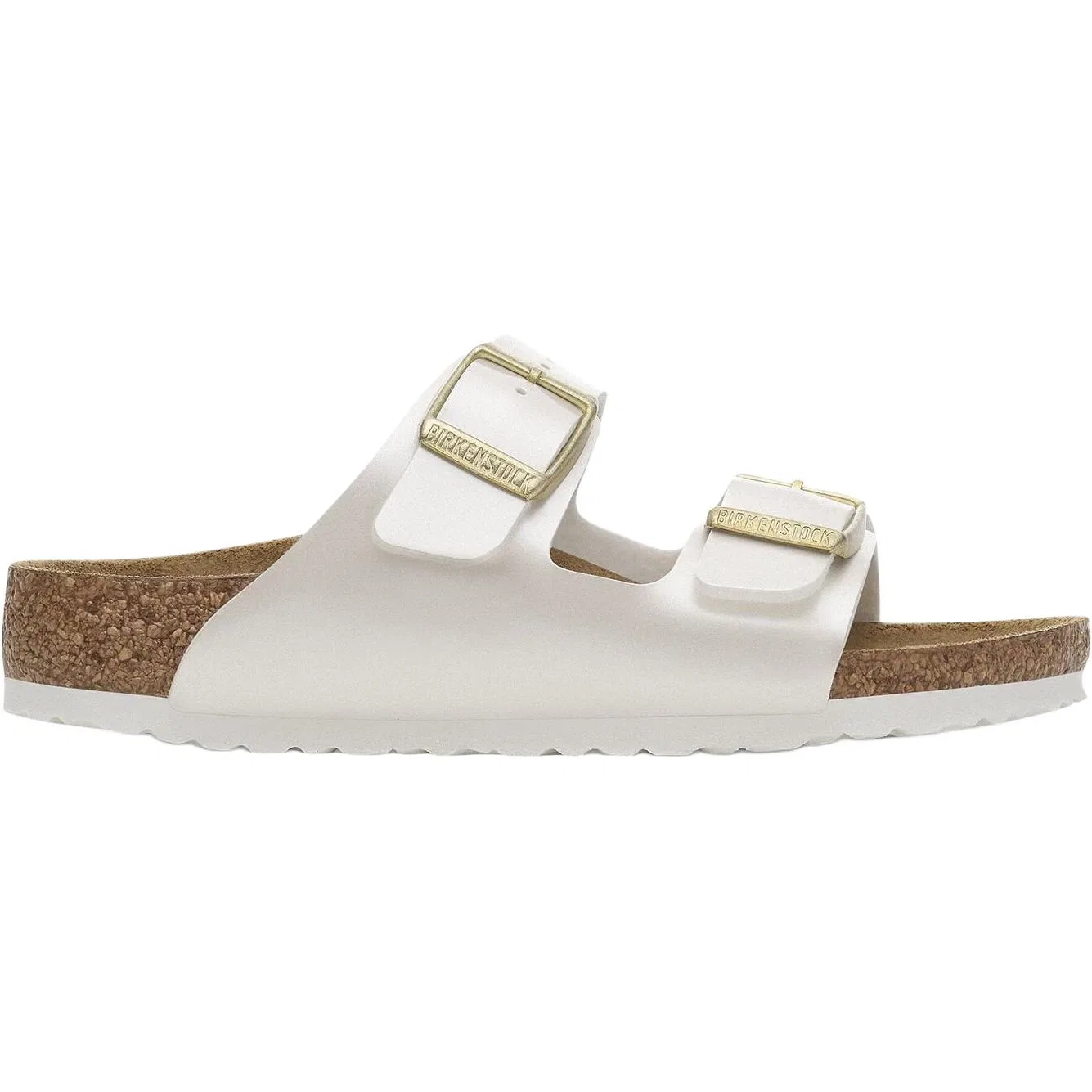 Детские тапочки для улицы, нескользящие, Birkenstock, White — фото 3