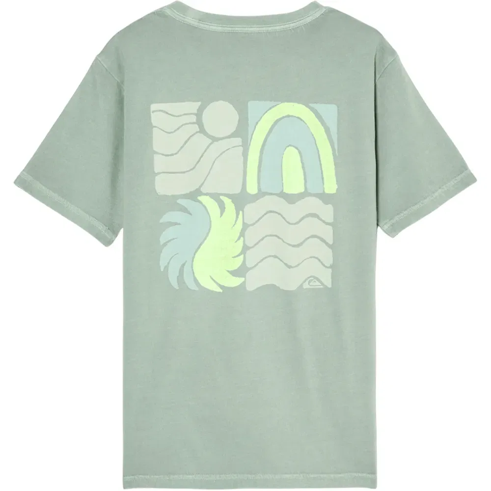 Детская футболка с коротким рукавом Evo Vibes Quiksilver, Green — фото 2