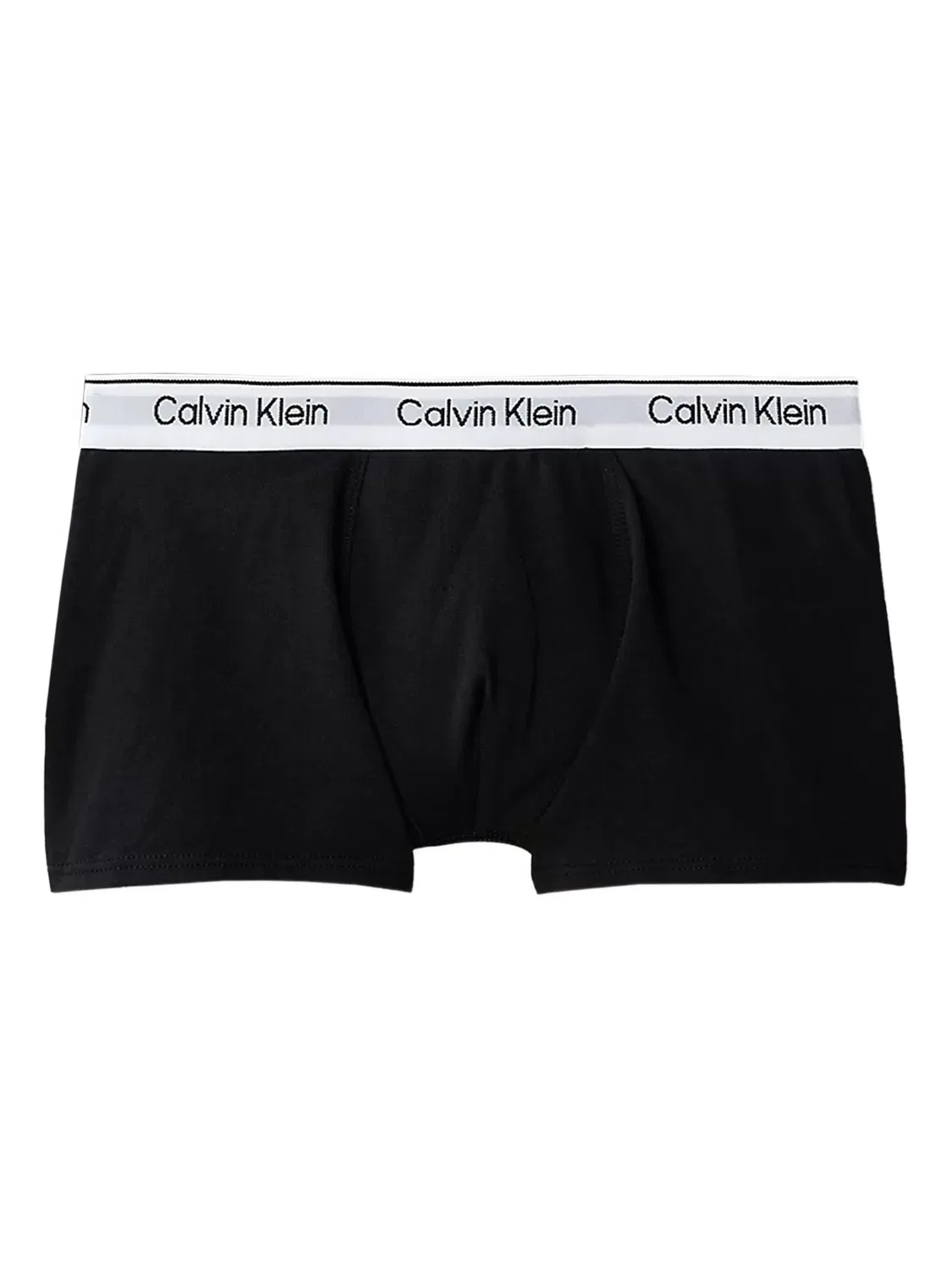 Комплект из трех боксеров с логотипом Calvin Klein Kids, черный — фото 2