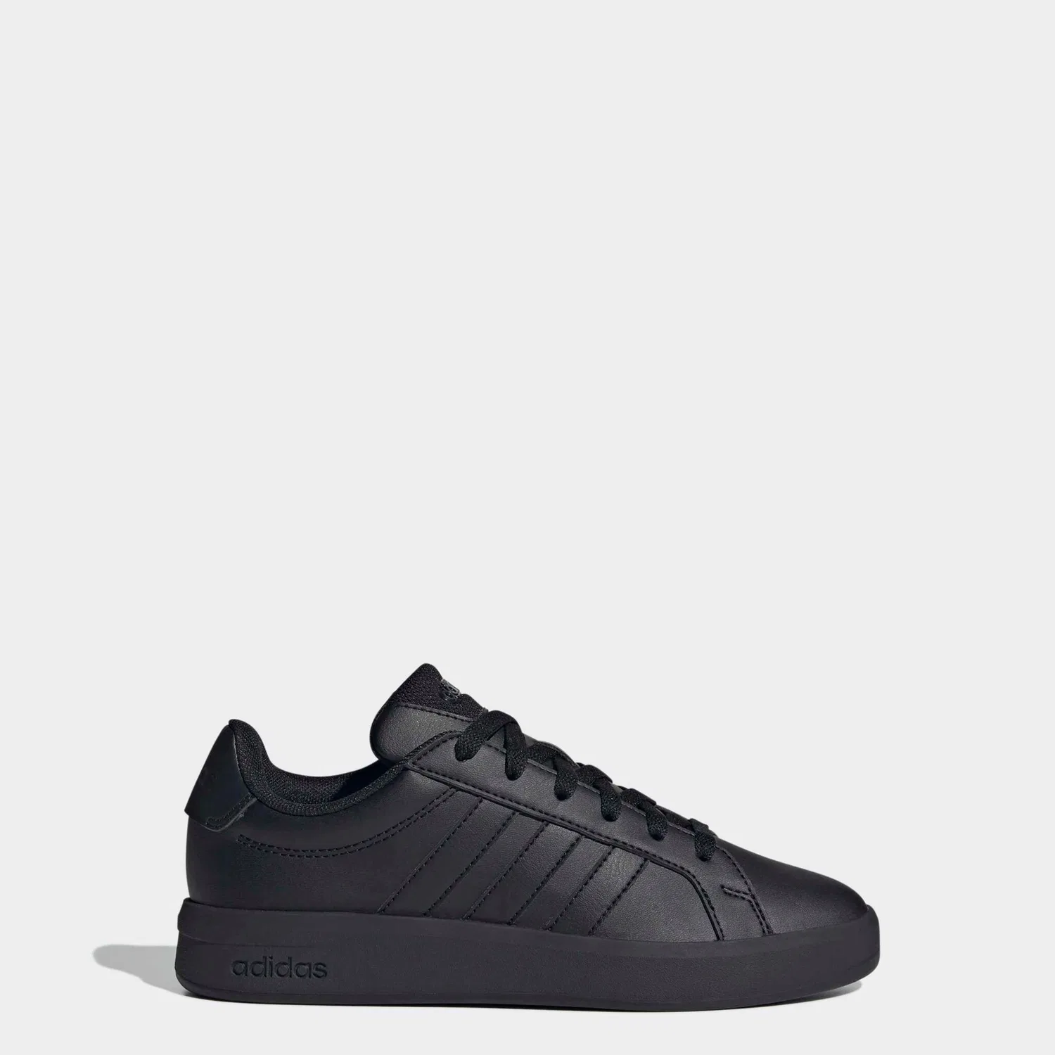 Детские кроссовки с тремя полосками Adidas Sportswear Grand Court 3.0, Core Black
