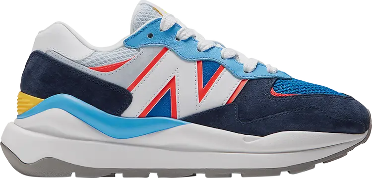 

Кроссовки New Balance Wmns 57/40 'Natural Indigo Electric Red', синий
