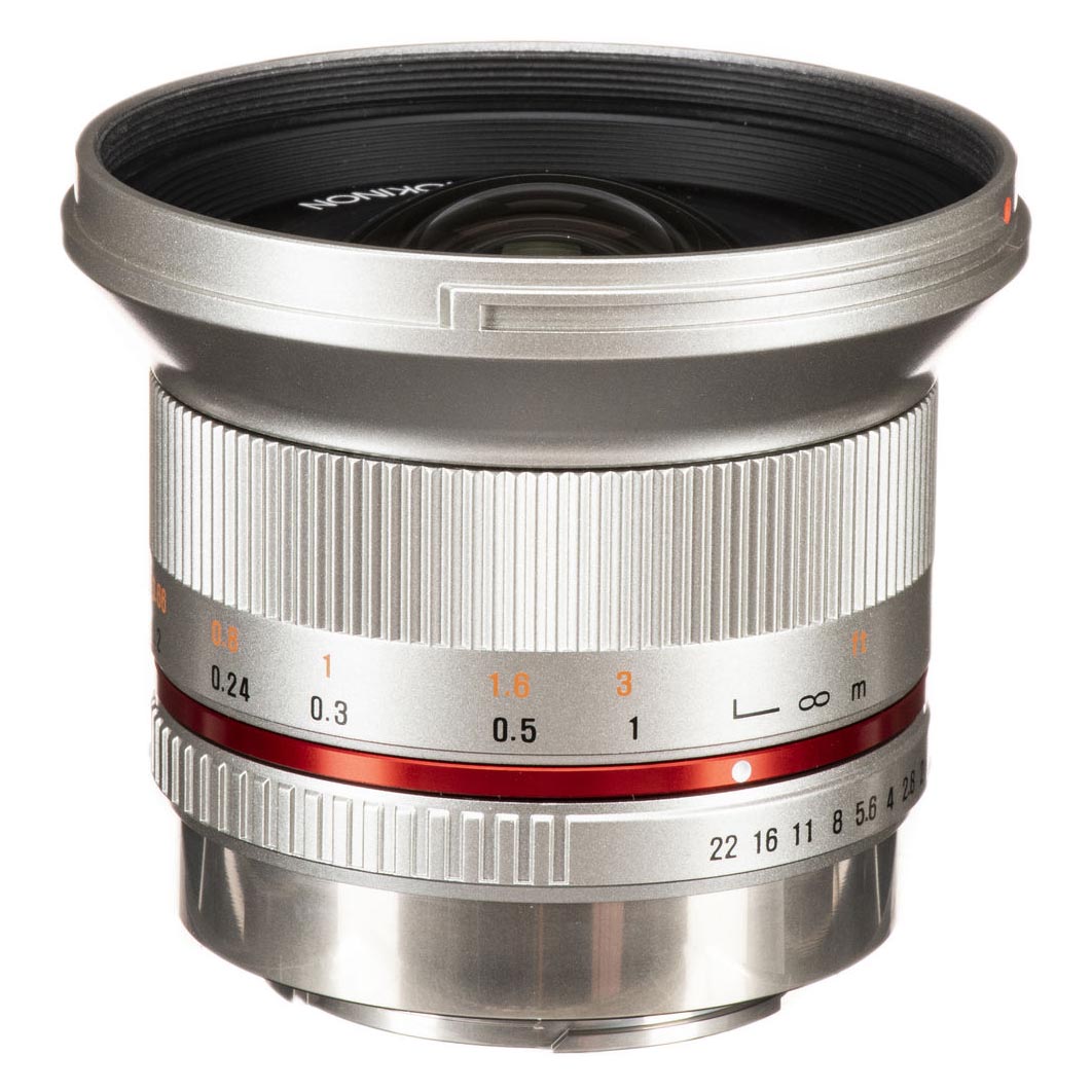 

Объектив Rokinon 12mm f/2.0 NCS CS, Fujifilm X Mount, серебристый