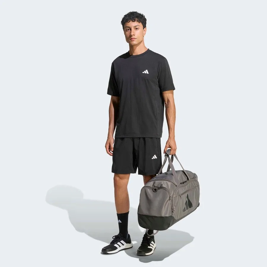 Шорты спортивные с принтом Workout Essentials Base Dokuma adidas, Черный — фото 3