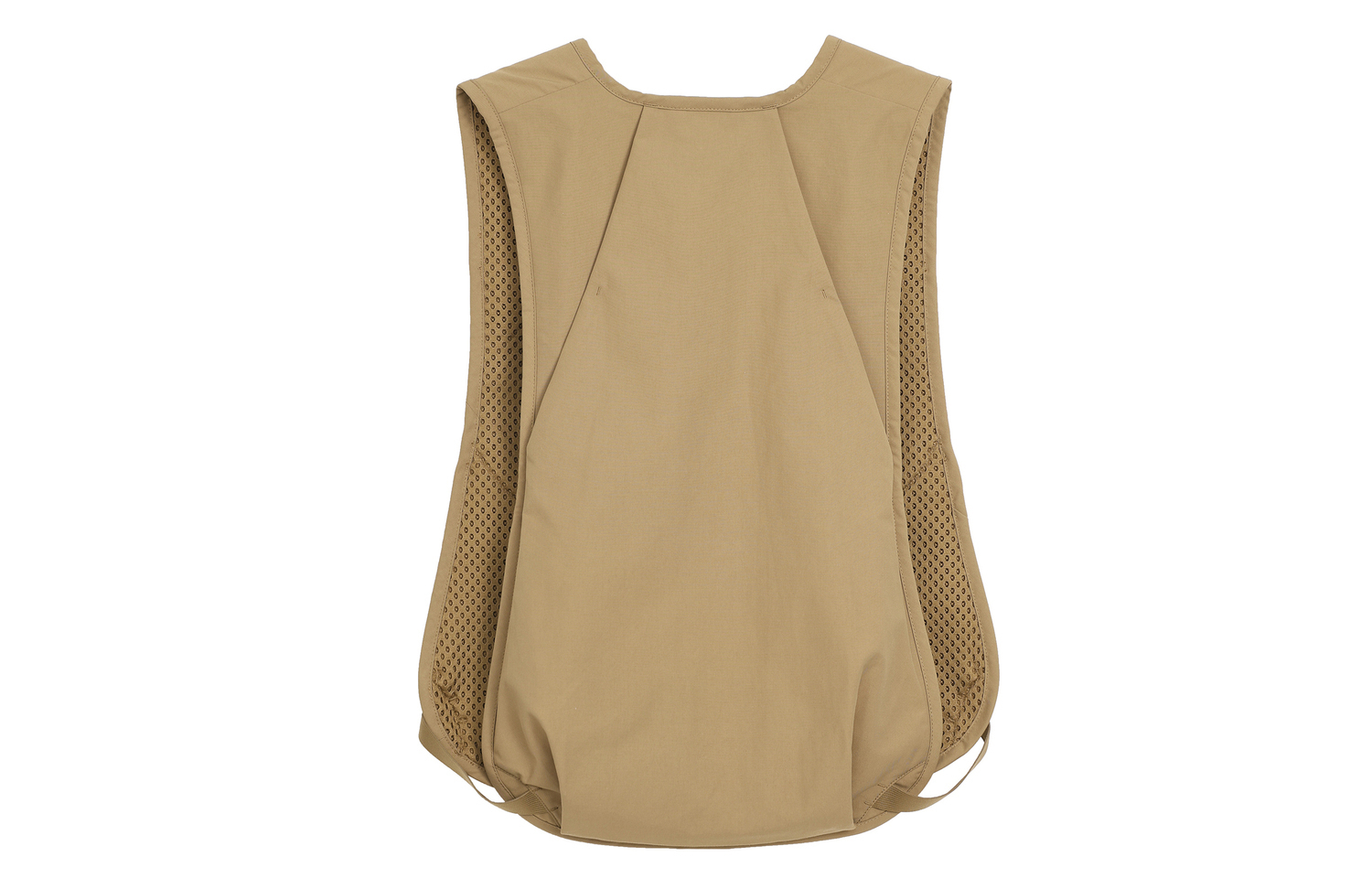 UNIQLO Мужская жилетка тёмно-бежевая, Dark Beige — фото 4