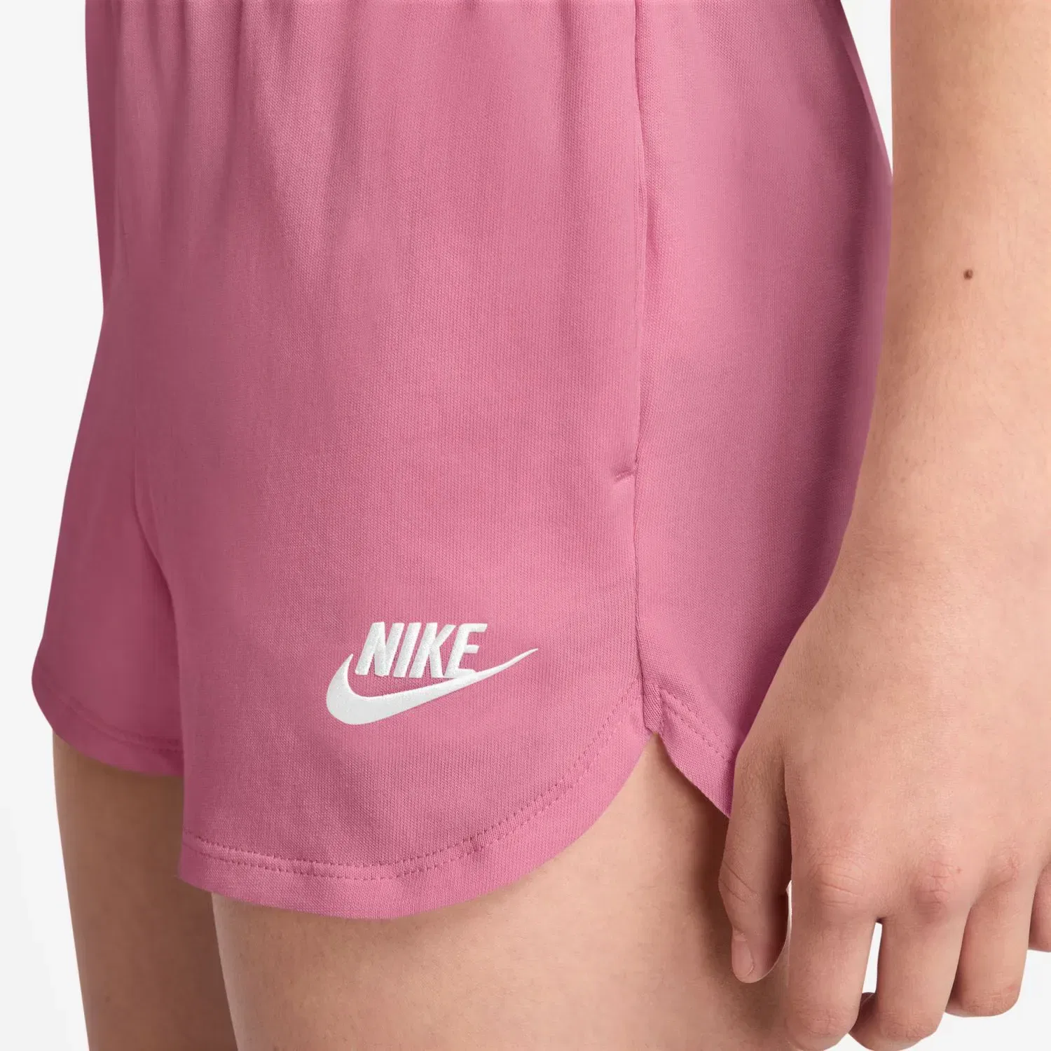 Детские шорты для девочек хлопковые Nike, Rosa — фото 4