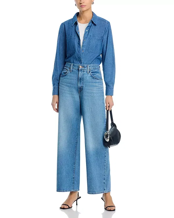 Женские джинсы с широкой штаниной Losin Cinch Wide Leg Jeans Levi's, Losing My Mind — фото 2