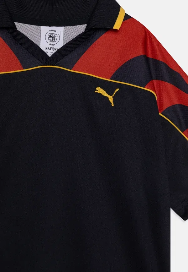 Футболка с принтом полиэстер Road to unity relaxed football unisex Puma, New темно-синий — фото 4