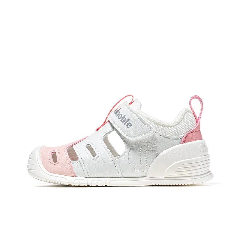 Кроссовки для малышей GINOBLE, Bright White/Fresh Pink/Quartz Pink