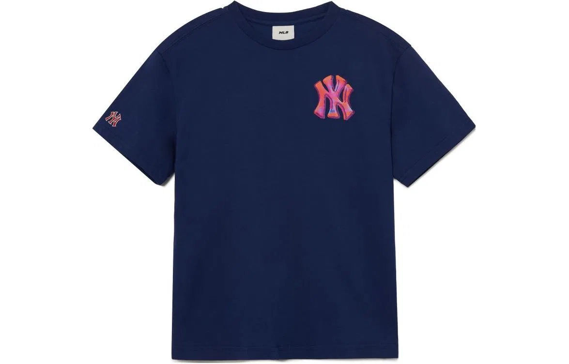 Детская футболка с круглым вырезом Blue MLB